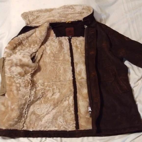 Timberland Merino Shearling Barn Coat
